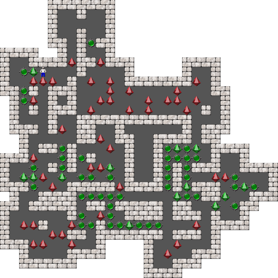 Sokoban Kevin B. Reilly Arranged level 90